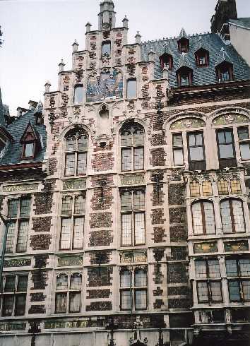 The beautiful architecture of Brussels