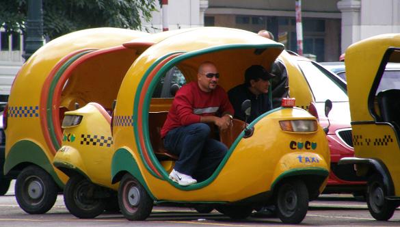 coco taxi, Havana, Cuba