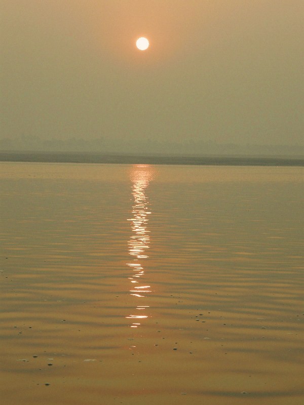 sunrise over the Ganges, Varanasi