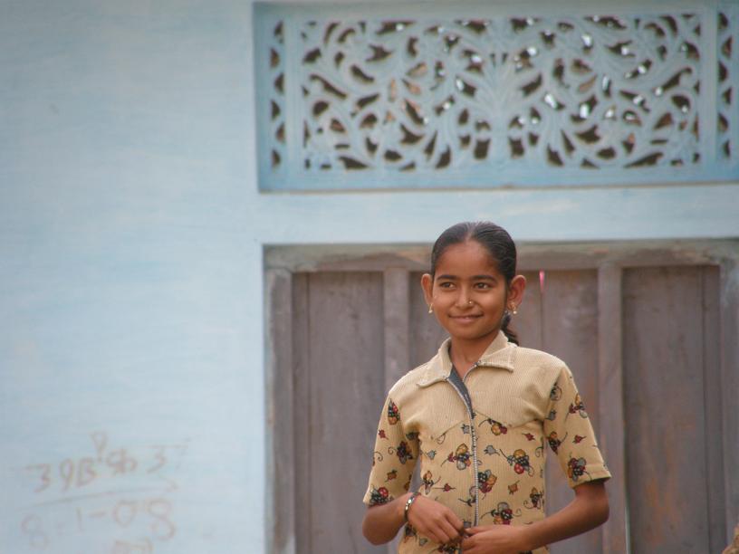 girl near Chhatarpur