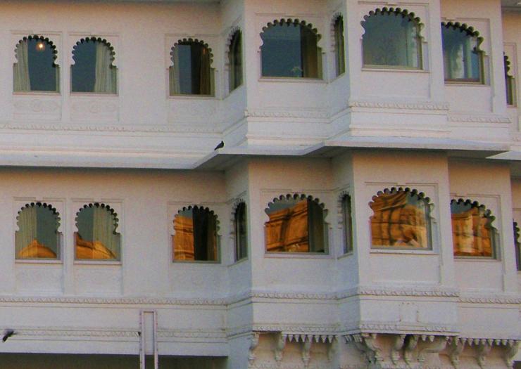 windows Lake Palace, Udaipur
