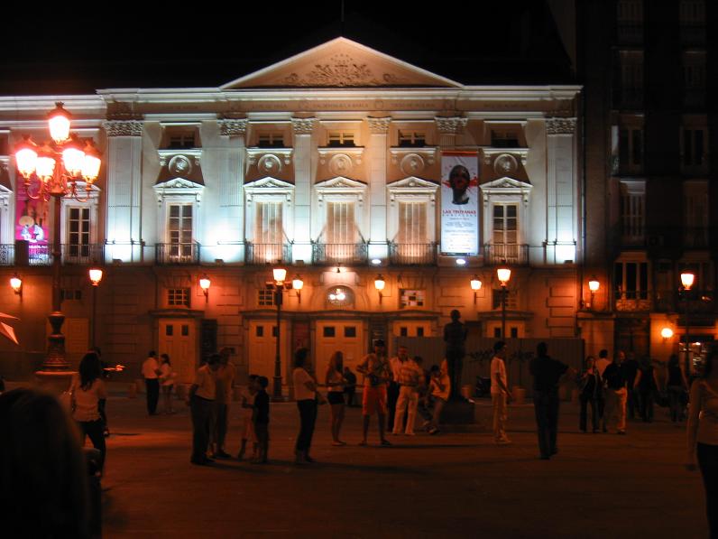 Teatro Espanyol Plaza del Sta Ana Madrid
