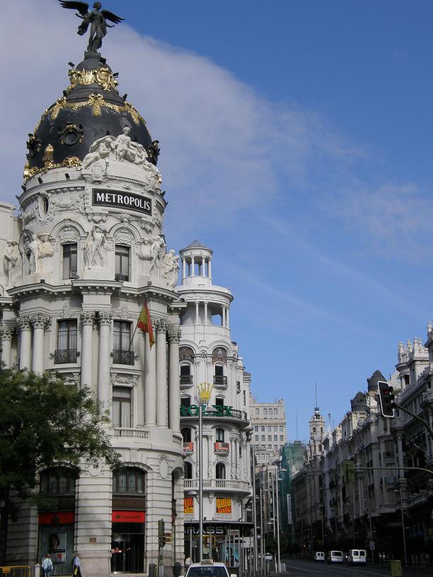 Edifico Metropolis Gran Via Madrid