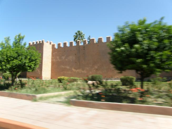 medina walls, Marrakech