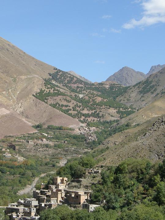 Targa Imoula, Tizi n'Tamatert Pass, High Atlas, Morocco
