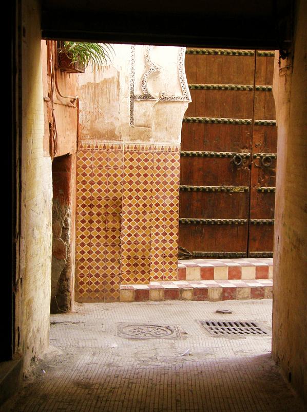 Derb El Hamman, Mouassine Mosque back door, Marrakech