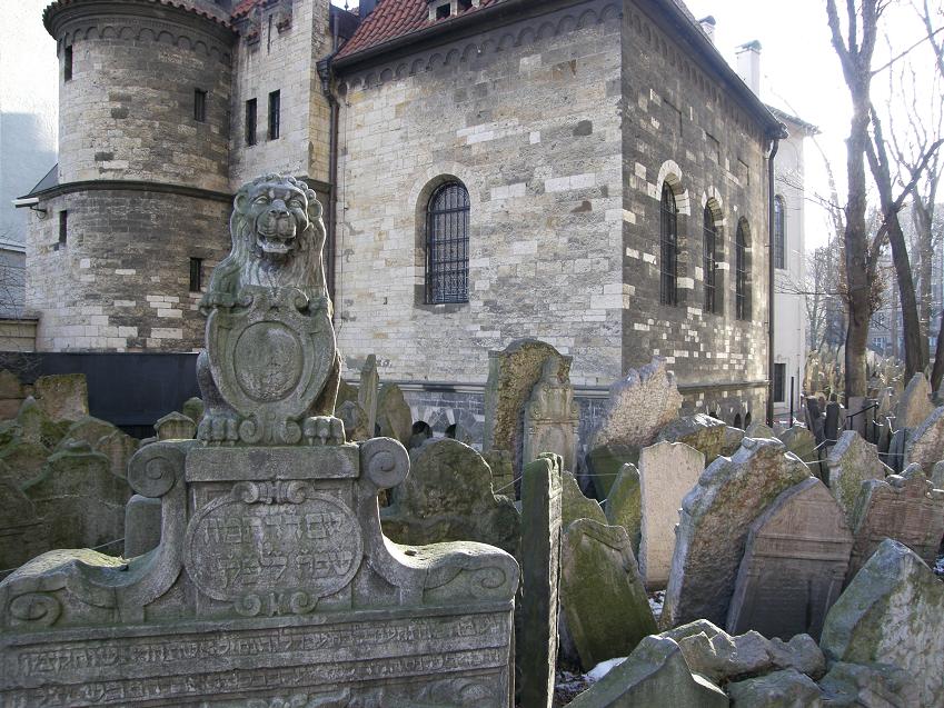 gravestone of Hendela Bassevi, Jewish Cemetary, Prague